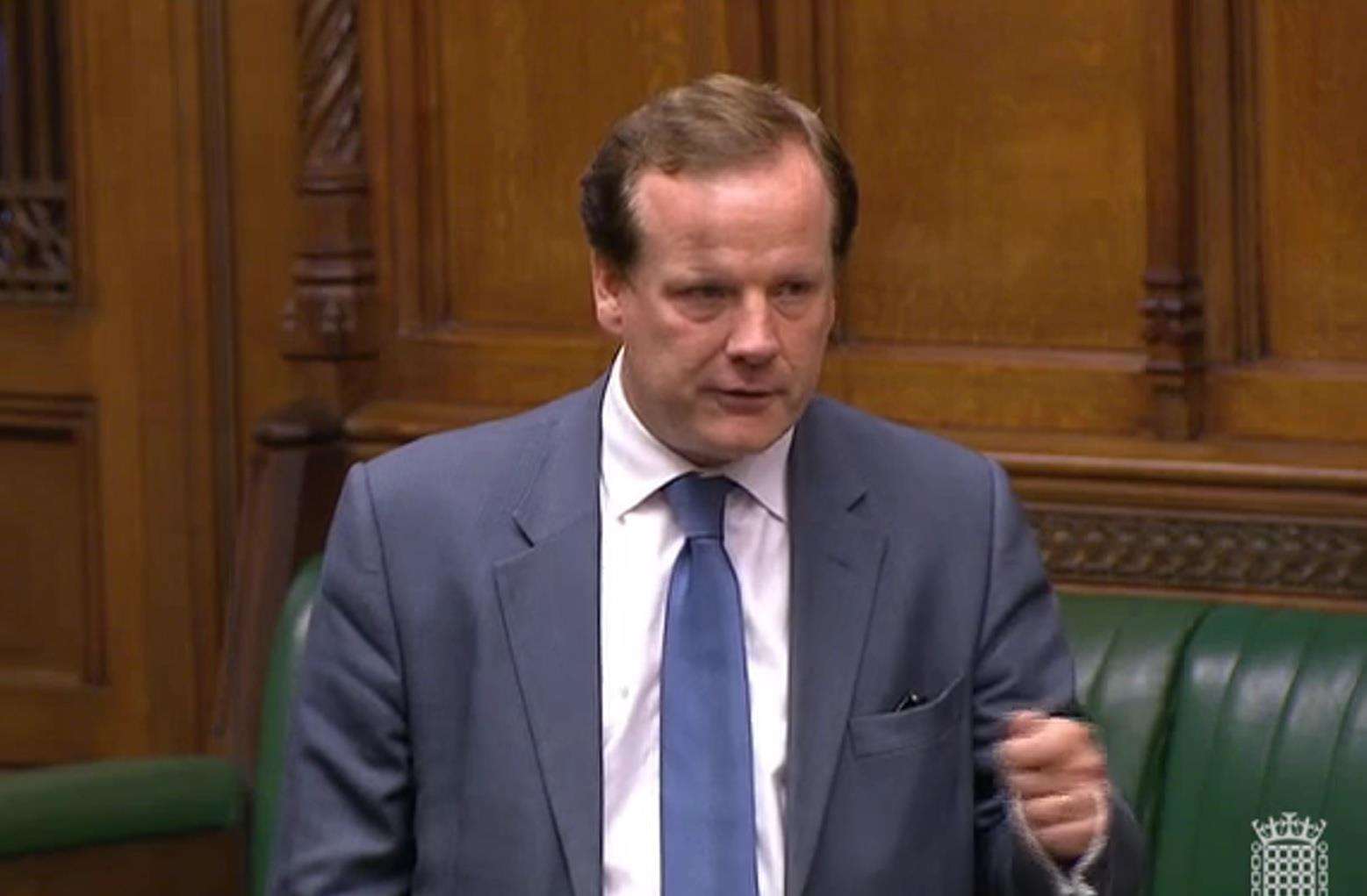 Charlie Elphicke speaking during the Customs Bill debate on Monday, July 16. Picture: Office of Charlie Elphicke (3131353)