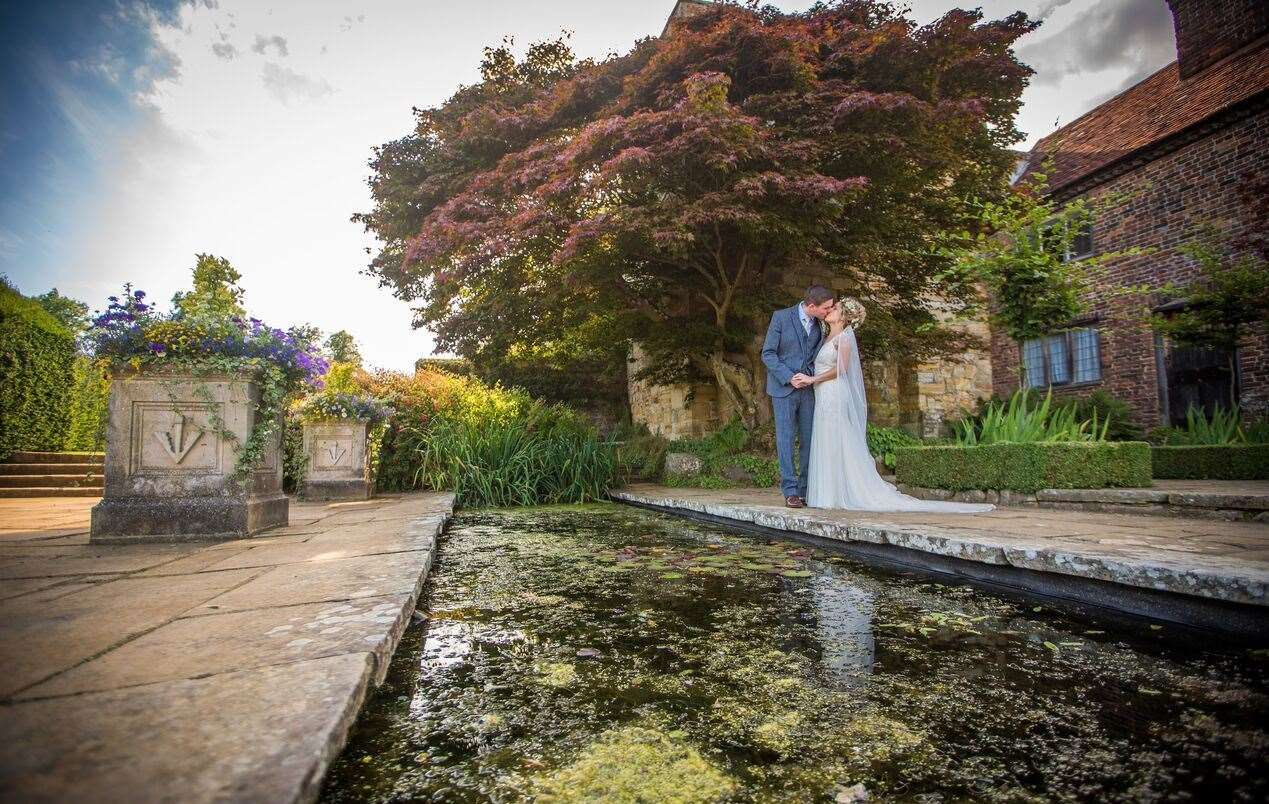 A couple at Penshurst Place Picture: David Fenwick
