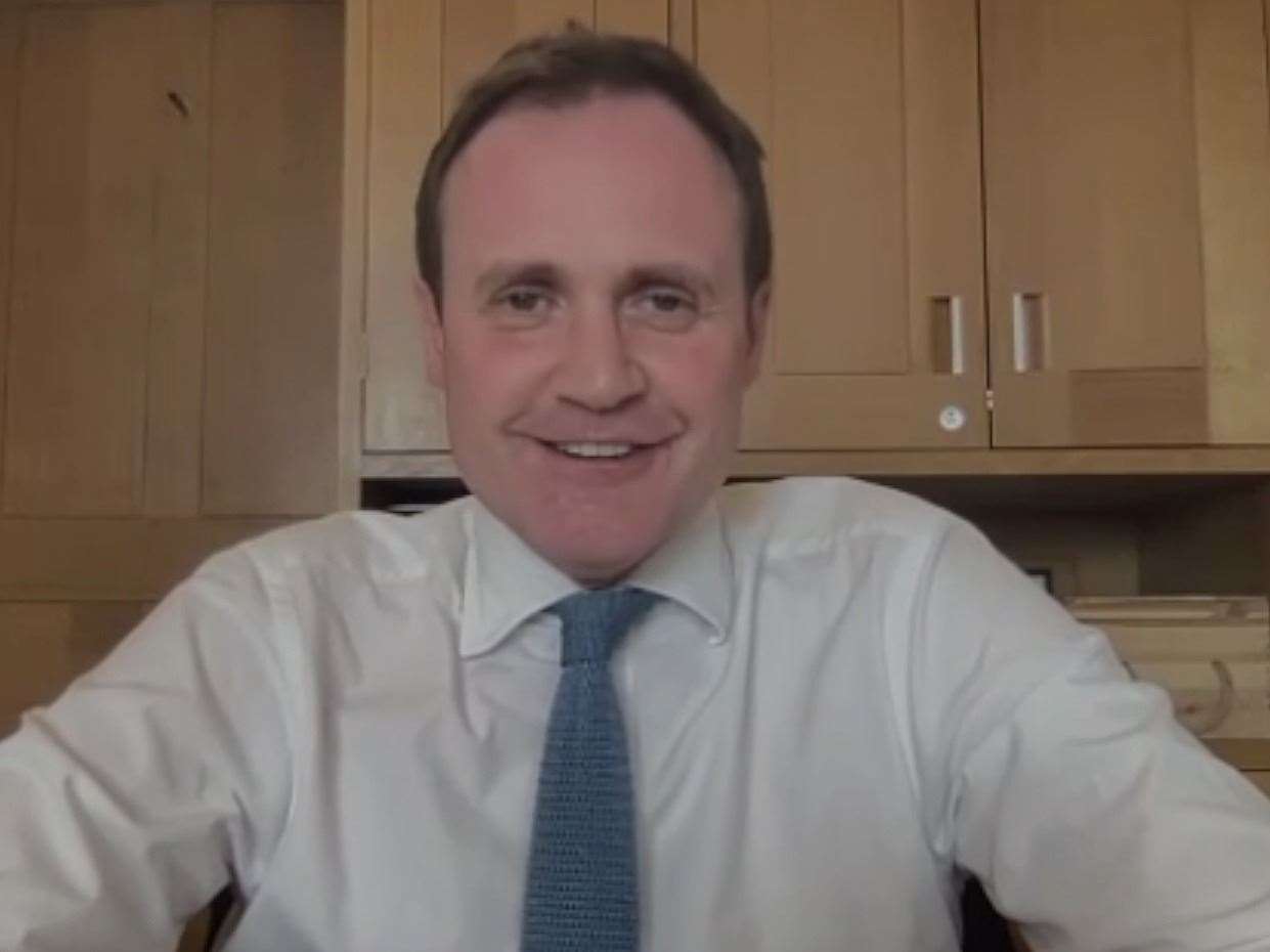 Tom Tugendhat would hold on to his seat in Tonbridge and Malling