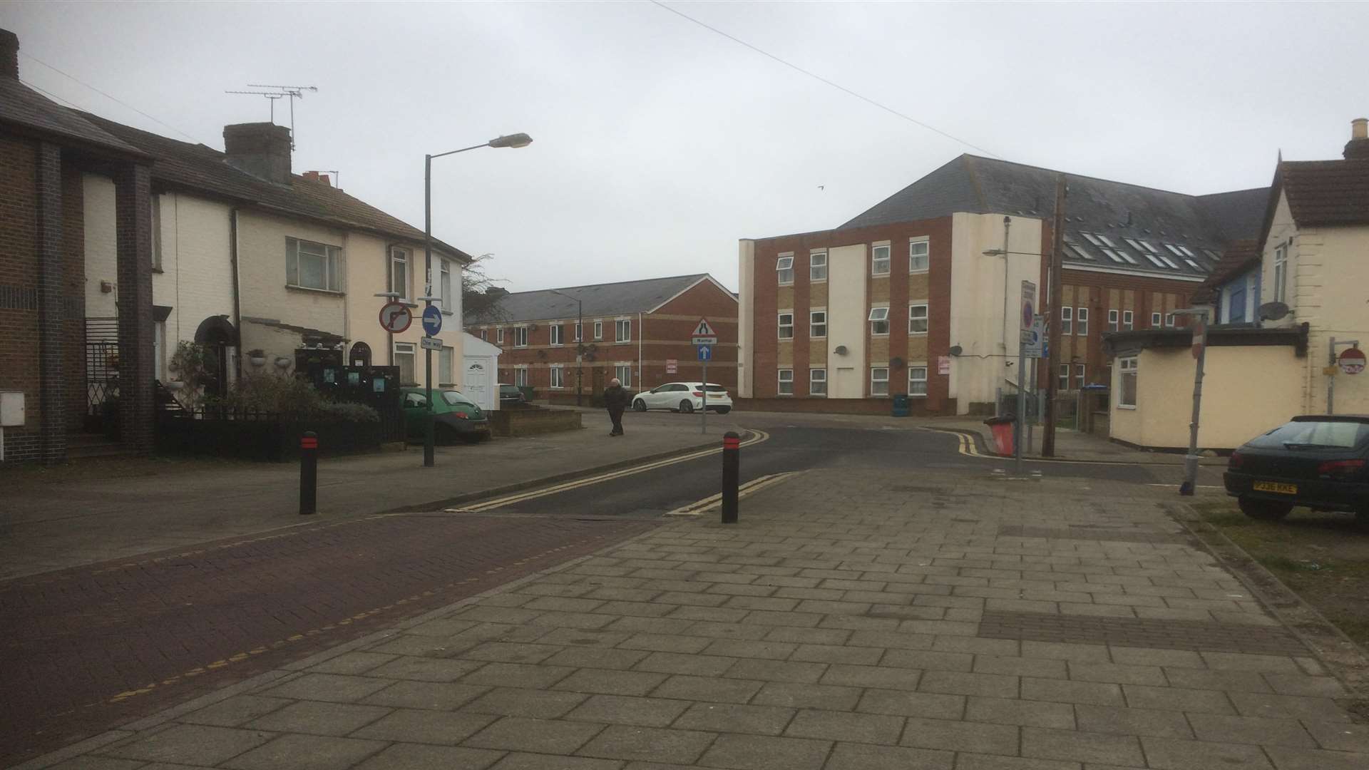 Two bodies were found at the block of flats in Gillingham