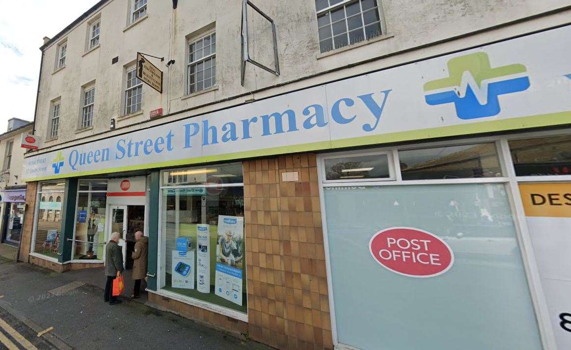 The pharmacy and Post Office in Queen Street, Deal would remain if the scheme is approved. Picture: Google