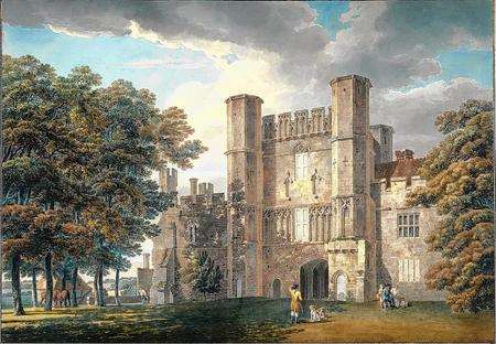 The Gatehouse of Battle Abbey, Michael, from the Royal Academy Constable exhibition