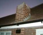 The chimney rebuilt by Tommy Smith, giving rise to a carbon monoxide build up in a home