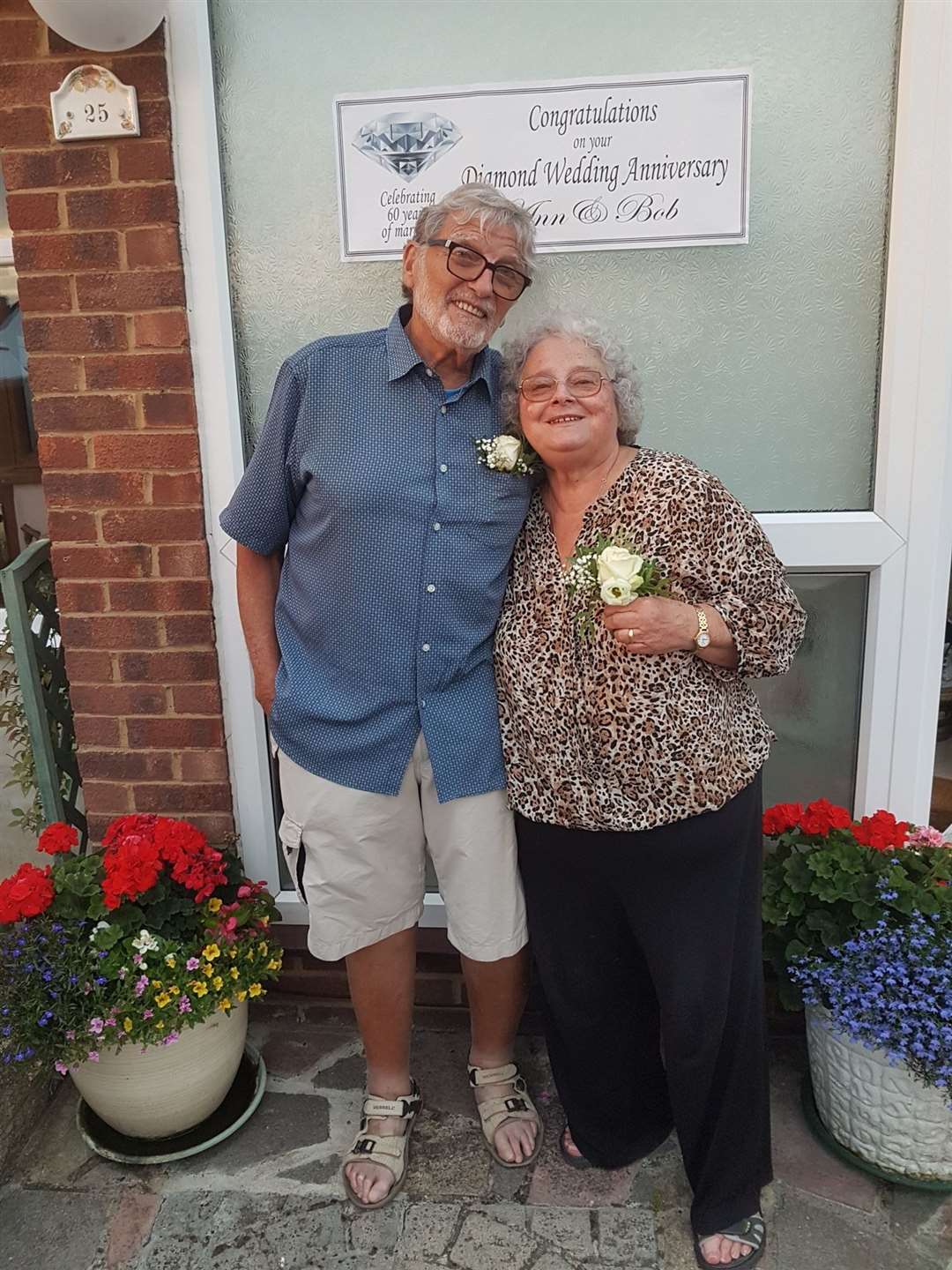 Bob and Ann Avery, both 80, celebrated their 60th anniversary