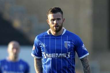 Former Gillingham striker Adam Birchall has joined Maidstone Picture: Barry Goodwin