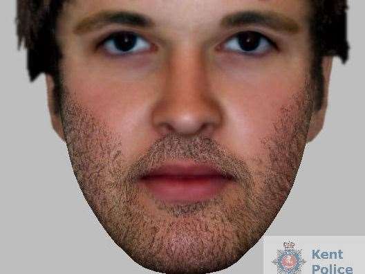 Police have released a CGI image in connection with a robbery in Otford. Picture: Kent Police