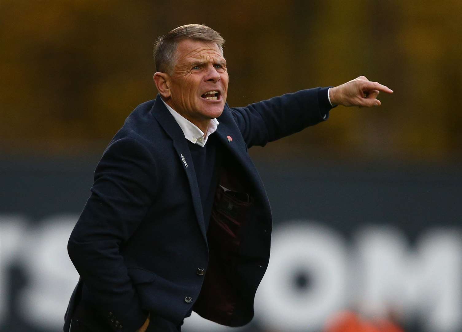 Dover manager Andy Hessenthaler. Picture: Dave Thompson/EMPICS Sport.