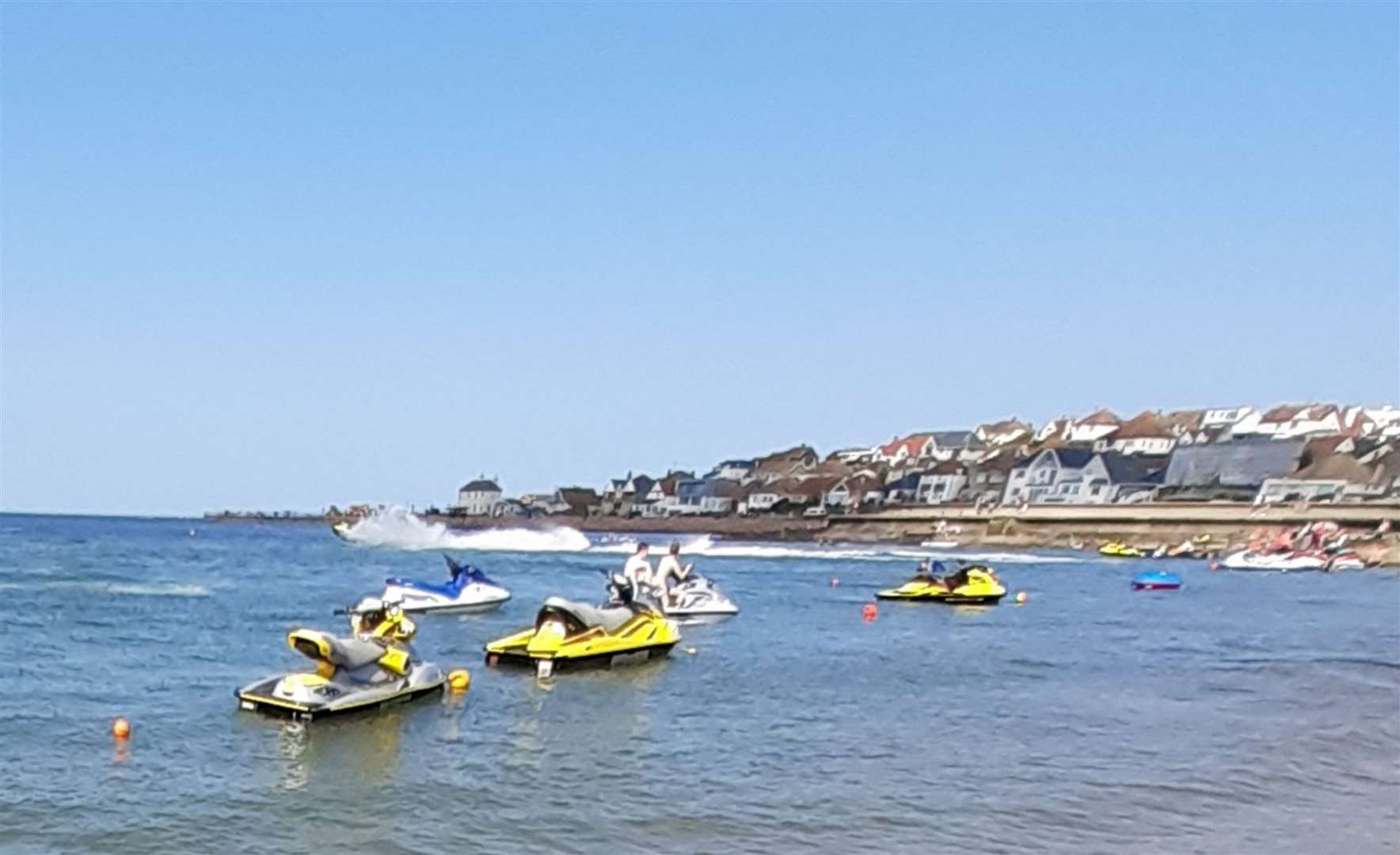 Hampton busy with jet skis last month