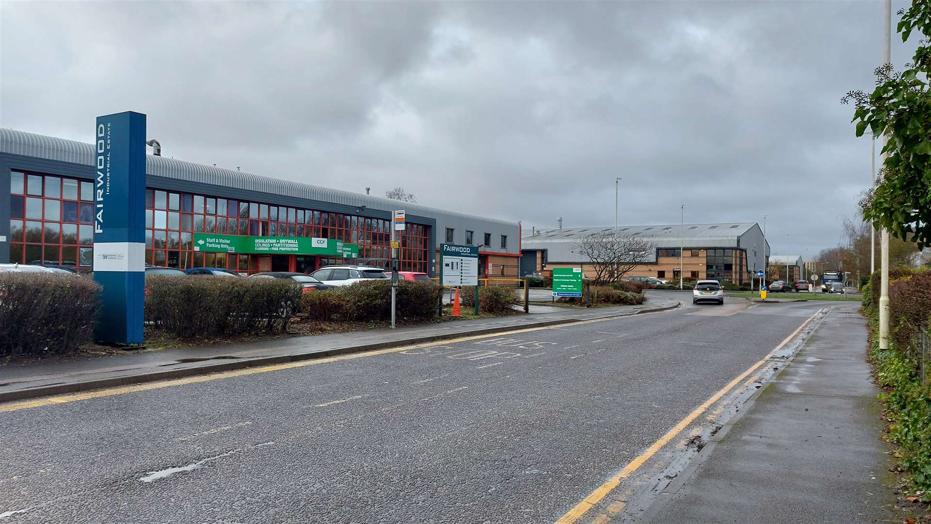 Leacon Road is made up of a number of industrial units which could soon fall under the PSPO