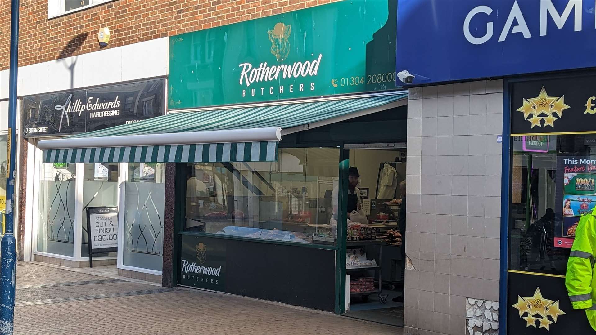 Rotherwood Butchers owner Steve Rother is urging Dover District Council to re-rate his business as soon as possible