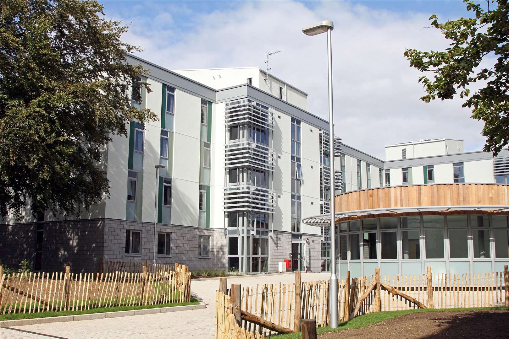 The Keynes College building at the Canterbury campus