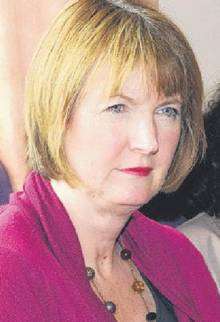 Harriet Harman on a visit to Dover