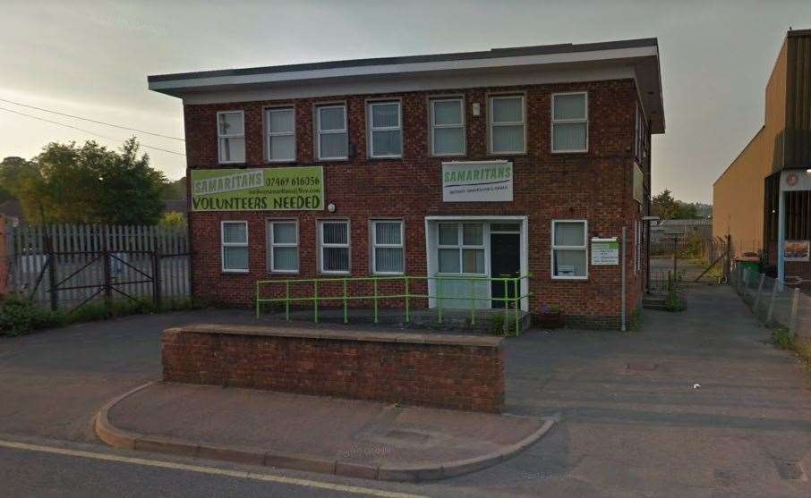 Georgina and Des work at the Medway, Gravesham and Swale Samaritans in Priory Road, Strood. Picture: Google Maps