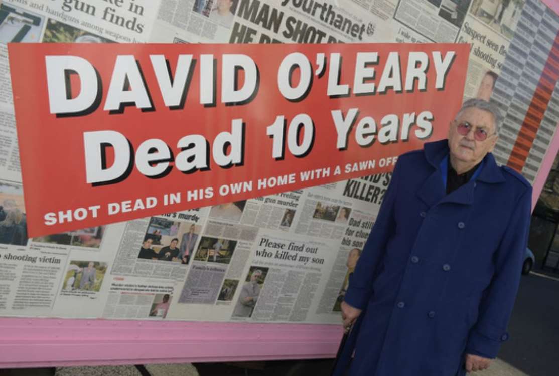 David O'Leary was shot ten years ago