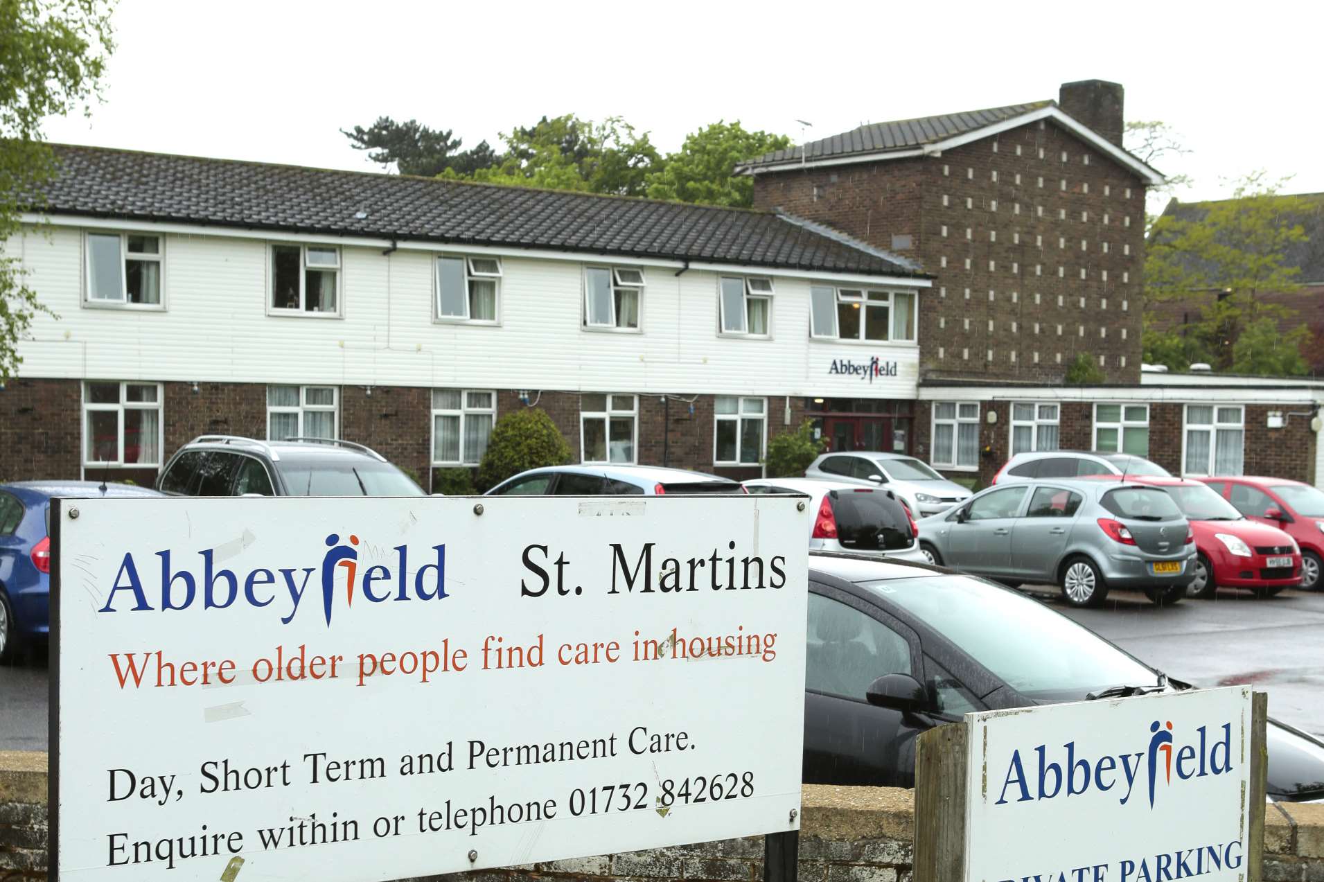 Abbeyfields, St Martin Square, Larkfield. Picture: Martin Apps