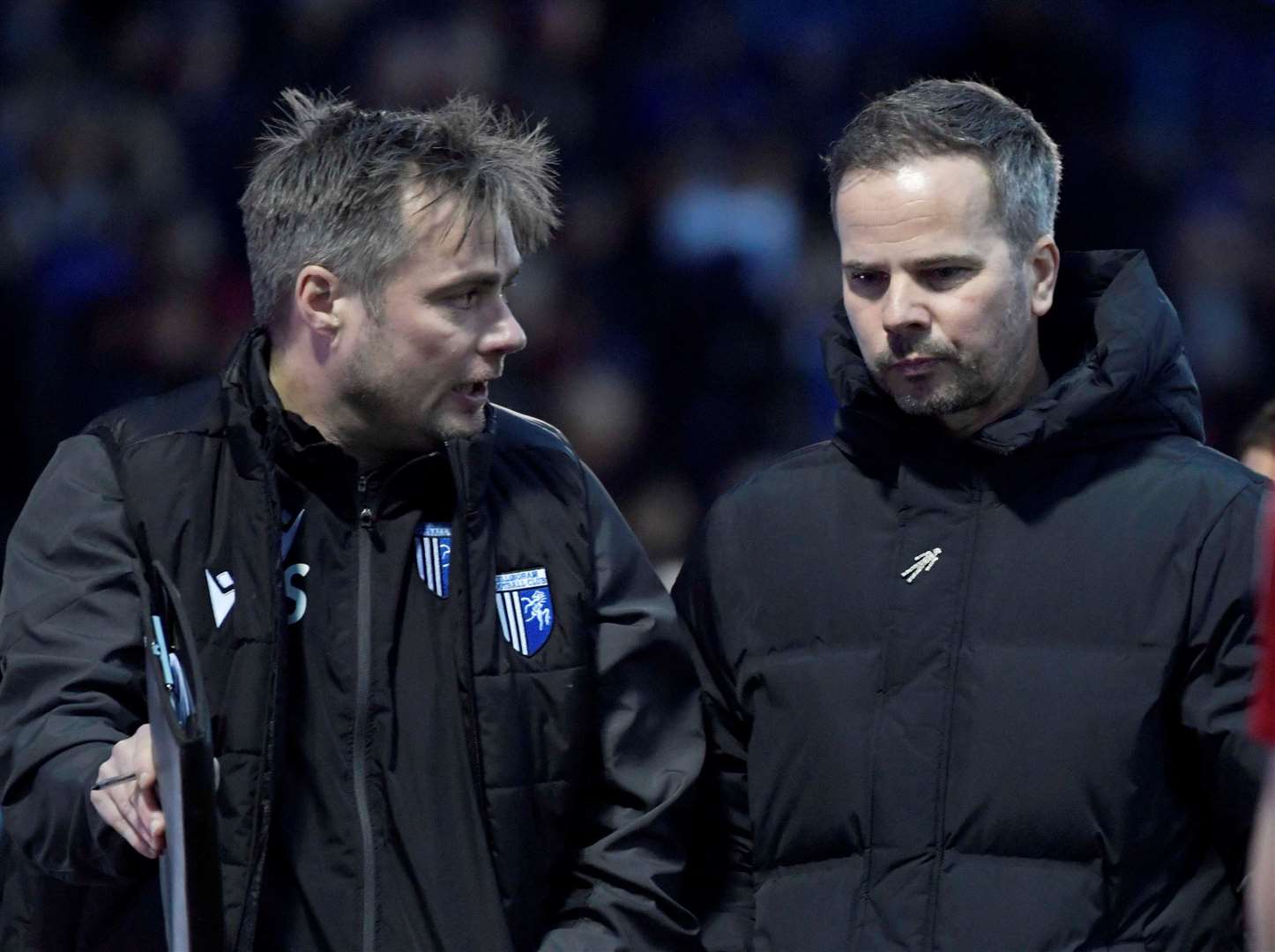 Gillingham head coach Stephen Clemence knew his team needed to get more balls into the box Picture: Barry Goodwin