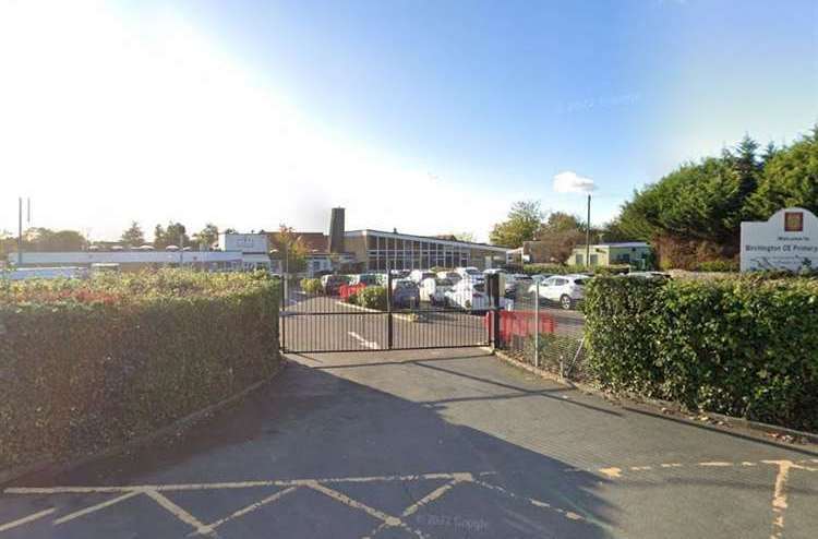 Birchington C of E Primary School was forced to close. Picture: Google