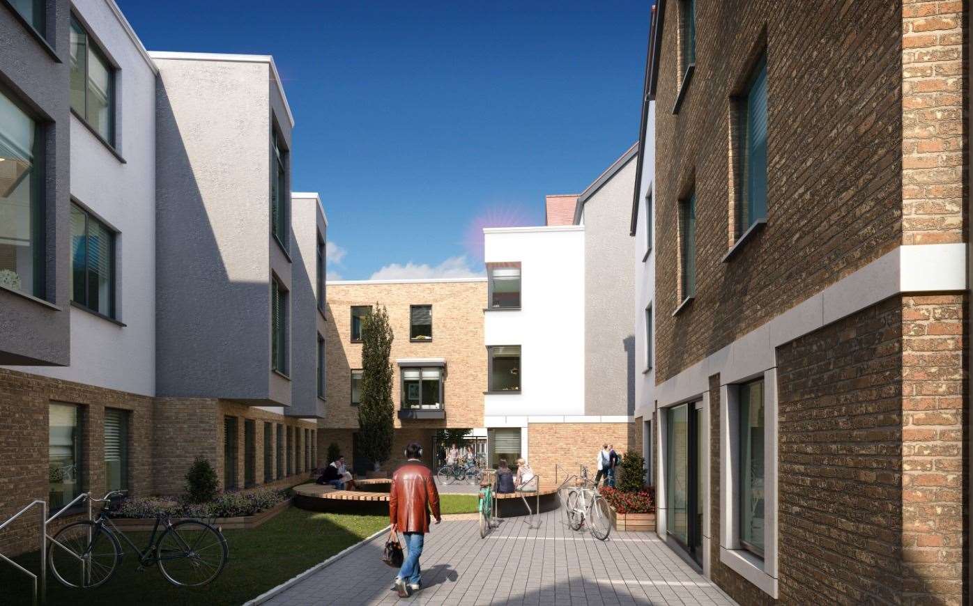 Students will have to fork out more than £900 a month for studio flats at the new Westgate One development in Canterbury. Picture: Paul Roberts Developments