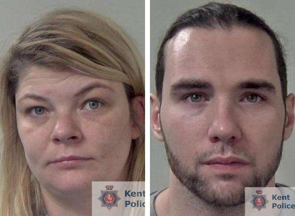Kayleigh Halliday and Shanme Myles murdered Folkestone pensioner Paul Wakefield. Picture: Kent Police