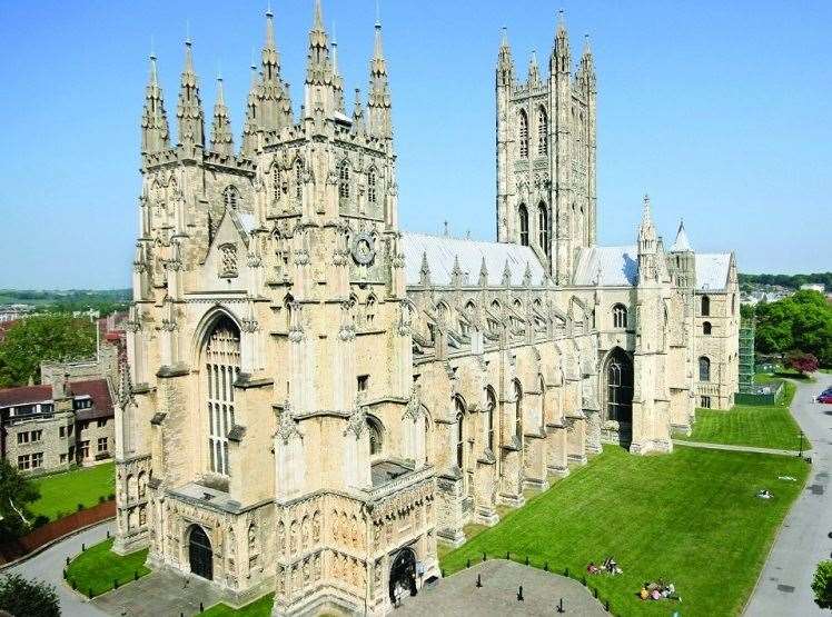 Canterbury Cathedral is Kent's top attraction according to TripAdvisor