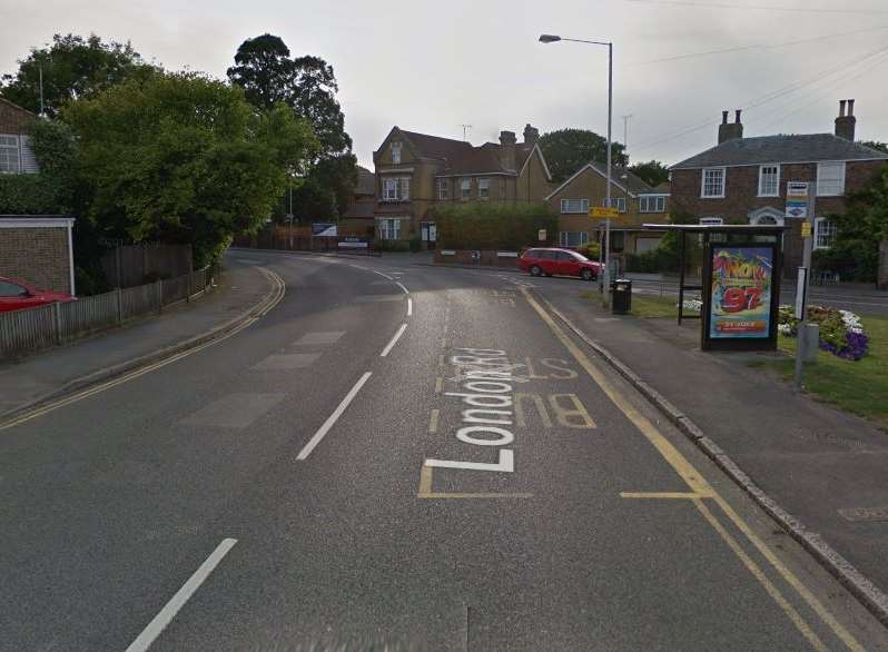 The incident happened in London Road. Picture: Google Maps