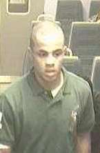 A CCTV image of the suspect
