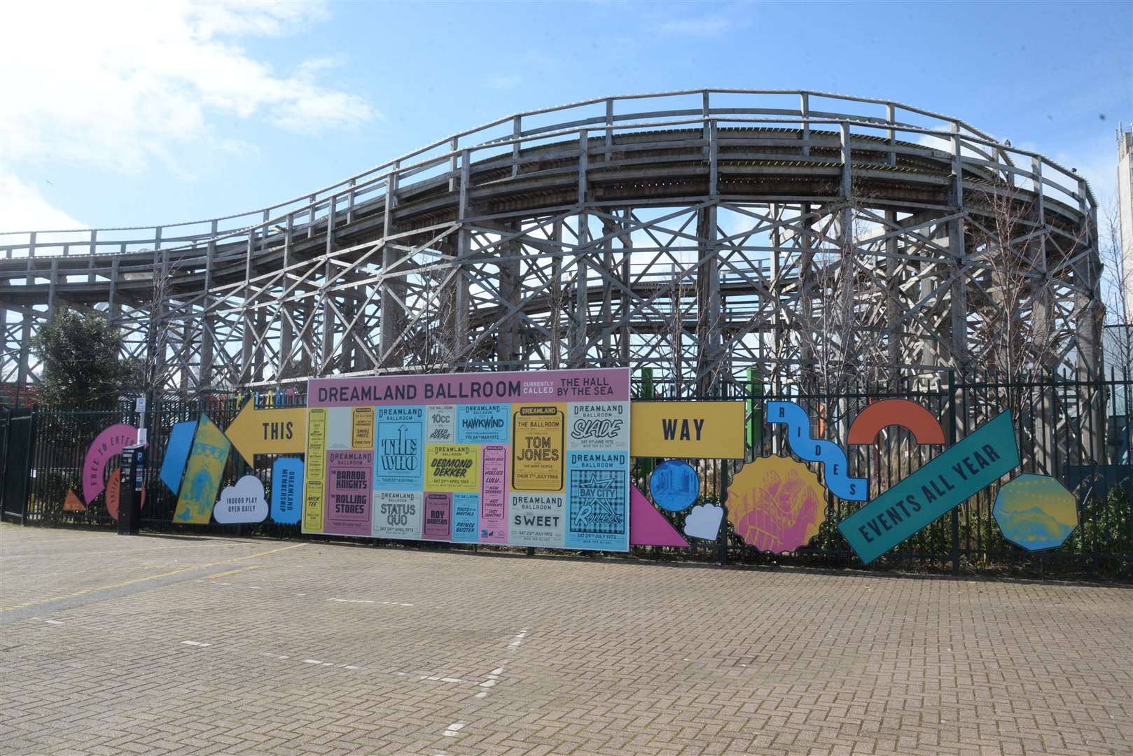 Dreamland is currently closed due to Covid-19. Picture: Chris Davey