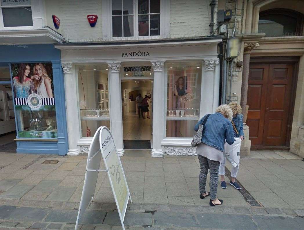 Claire's has launched a bid to open in the old Pandora in The Parade, Canterbury. Picture: Google (61715118)