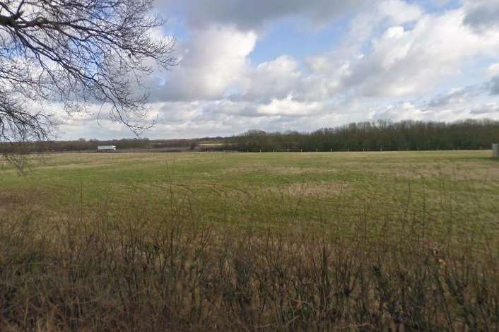 Concerns were raised that land off Crowhurst Lane could become a traveller site. Google Street View