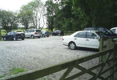 The car park at the tranquil setting of Ashenbank Woods is listed on a 'dogging' website