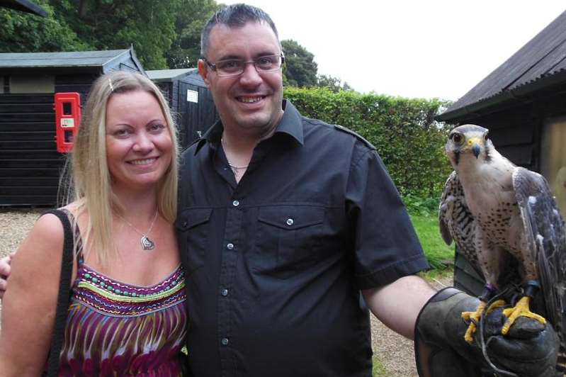 Stuart Baxter and Kirsty Ryder at Leeds Castle