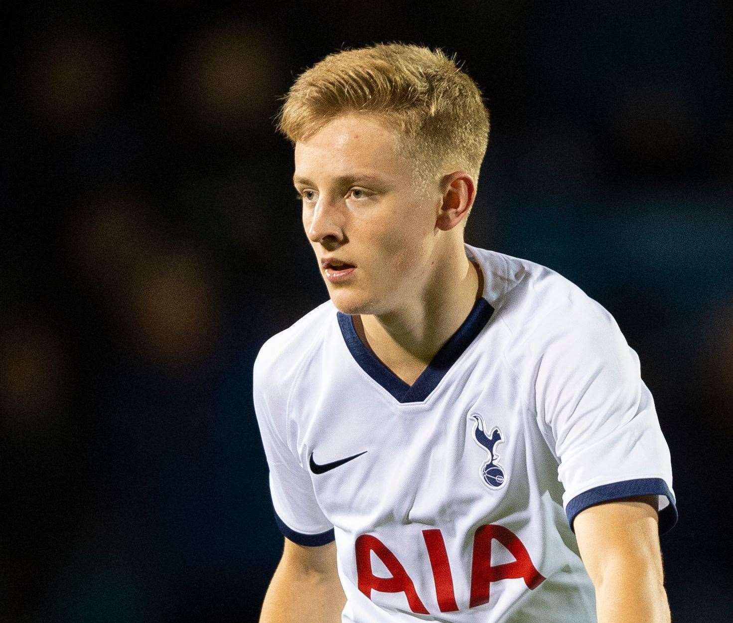 Maidstone-born Harvey White who is on loan at Portsmouth is on the books of Tottenham Picture: Ady Kerry