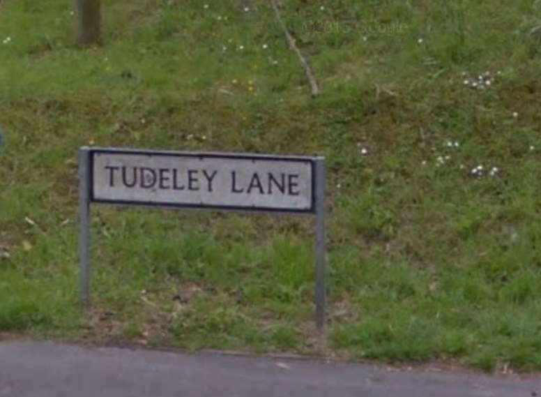 The incident happened in Tudeley Lane in Tonbridge