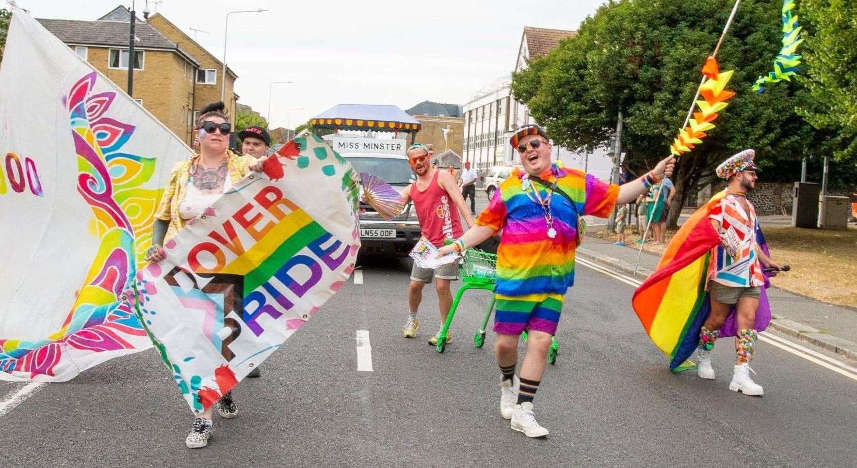 Local groups, including Dover Pride, are expected to take part in this year’s parade. Picture: Susan Preston
