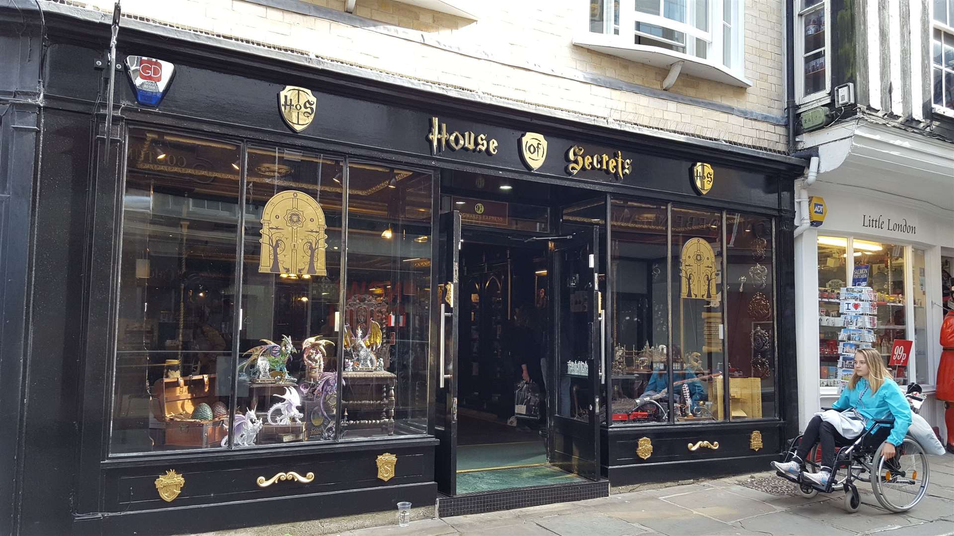 The new Harry Potter-themed shop has opened in Mercery Lane, Canterbury (16086960)
