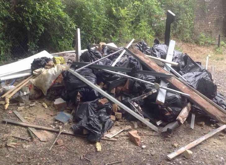Flytipping cost councils in Kent more than £1 million last year.