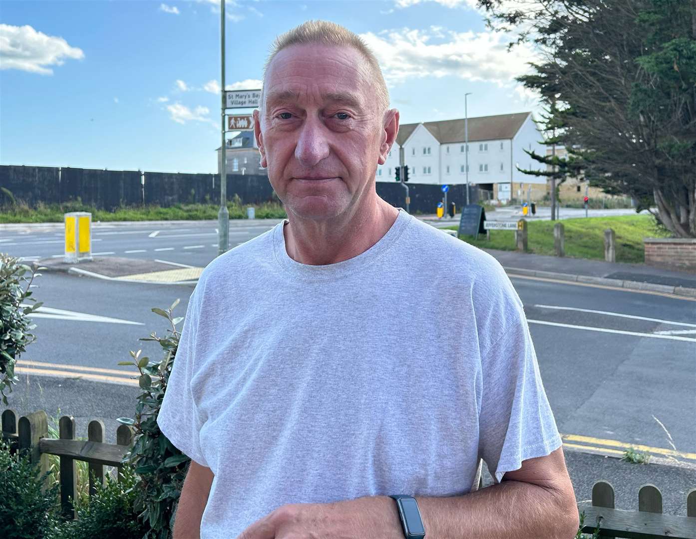 Mark Jones says he sometimes feels 'isolated' living in St Mary's Bay