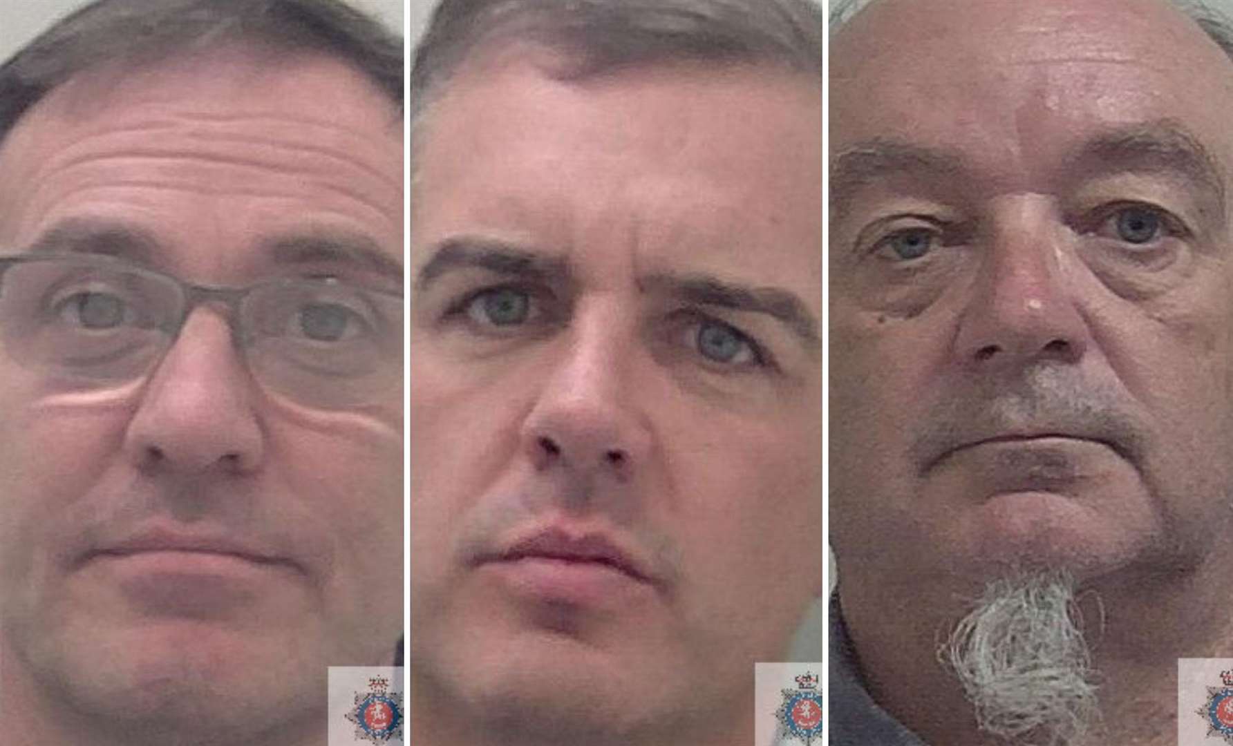 Phillip Brown, John Evans and Nick Winter. Picture: Kent Police
