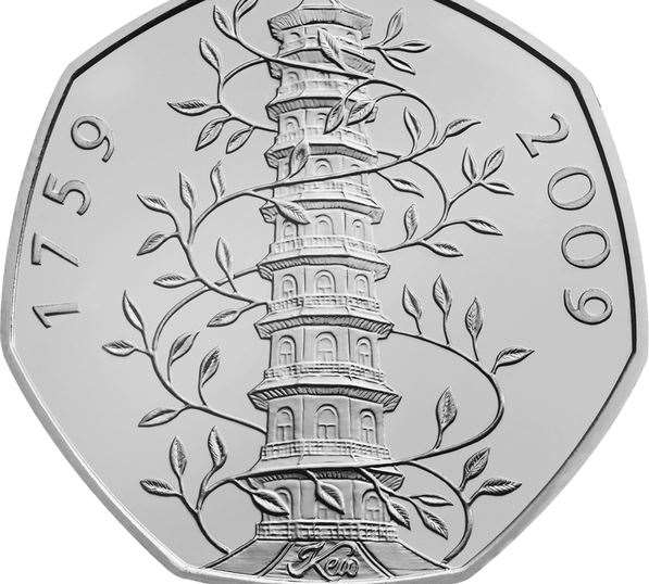 The Kew Gardens coin remains one of the most sought after designs. Image: The Royal Mint.
