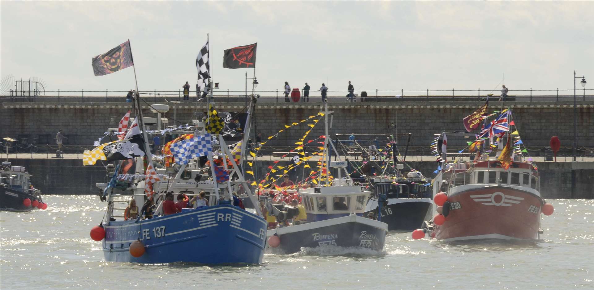Folkestone Trawler Race will take to the water Picture: Paul Amos