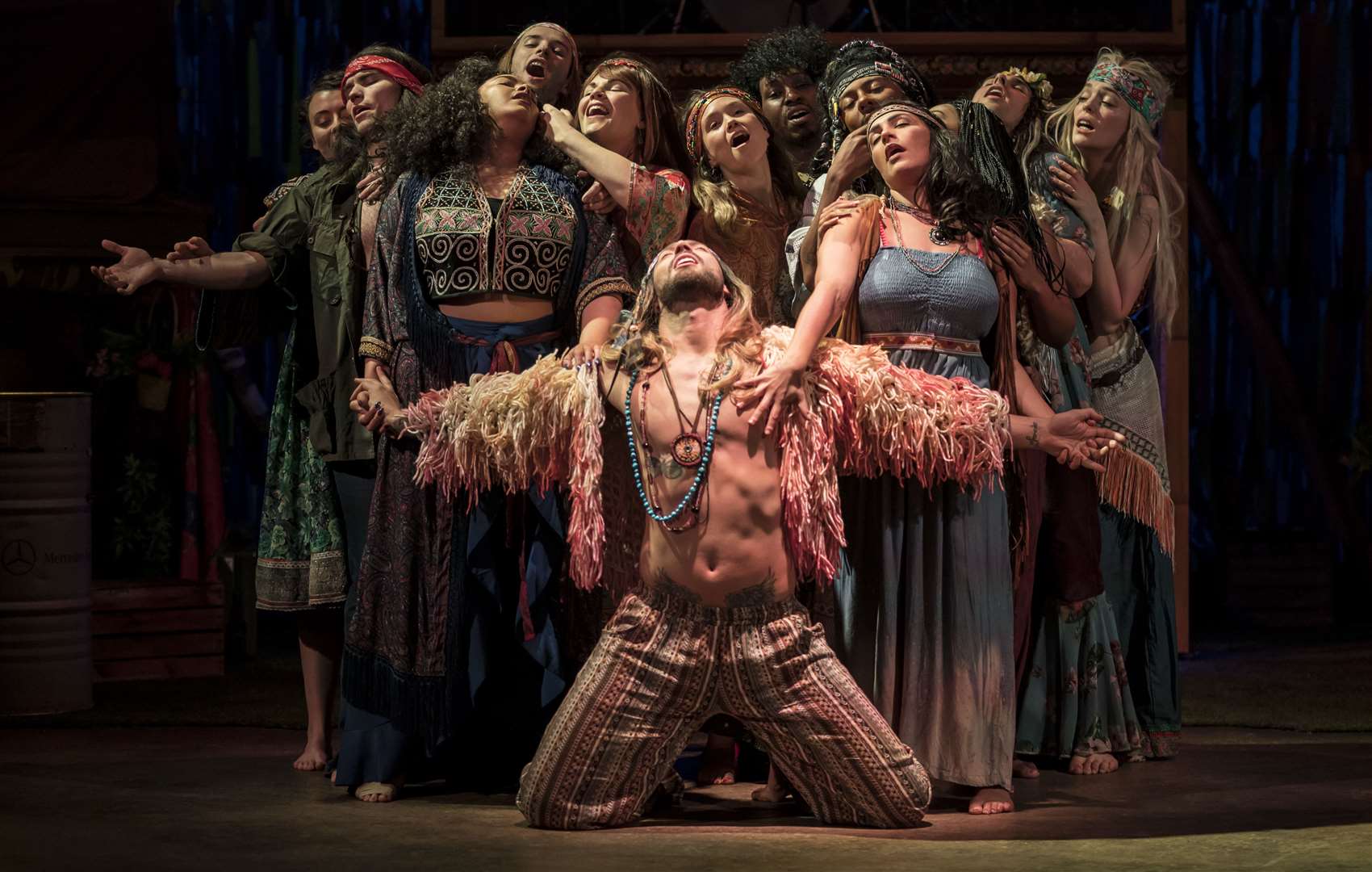 Jake Quickenden stars in Hair the Musical Picture: Johan Persson
