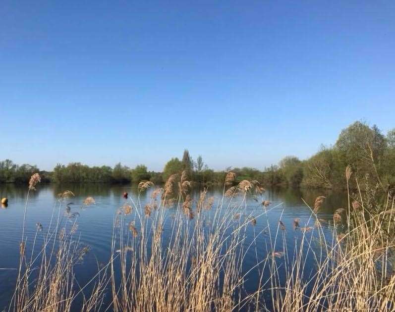 A man exposed himself at Leybourne Lakes in front of children earlier this month