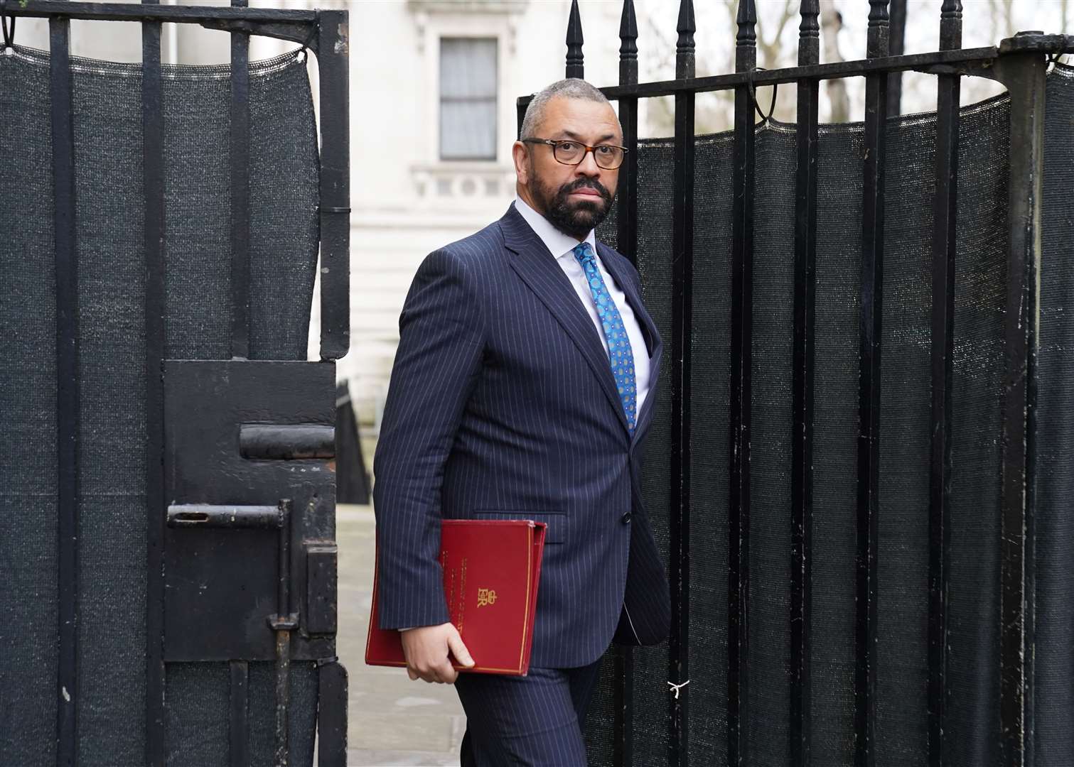 Foreign Secretary James Cleverly (Stefan Rousseau/PA)