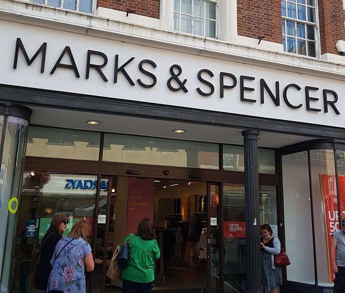 M&S in Canterbury today