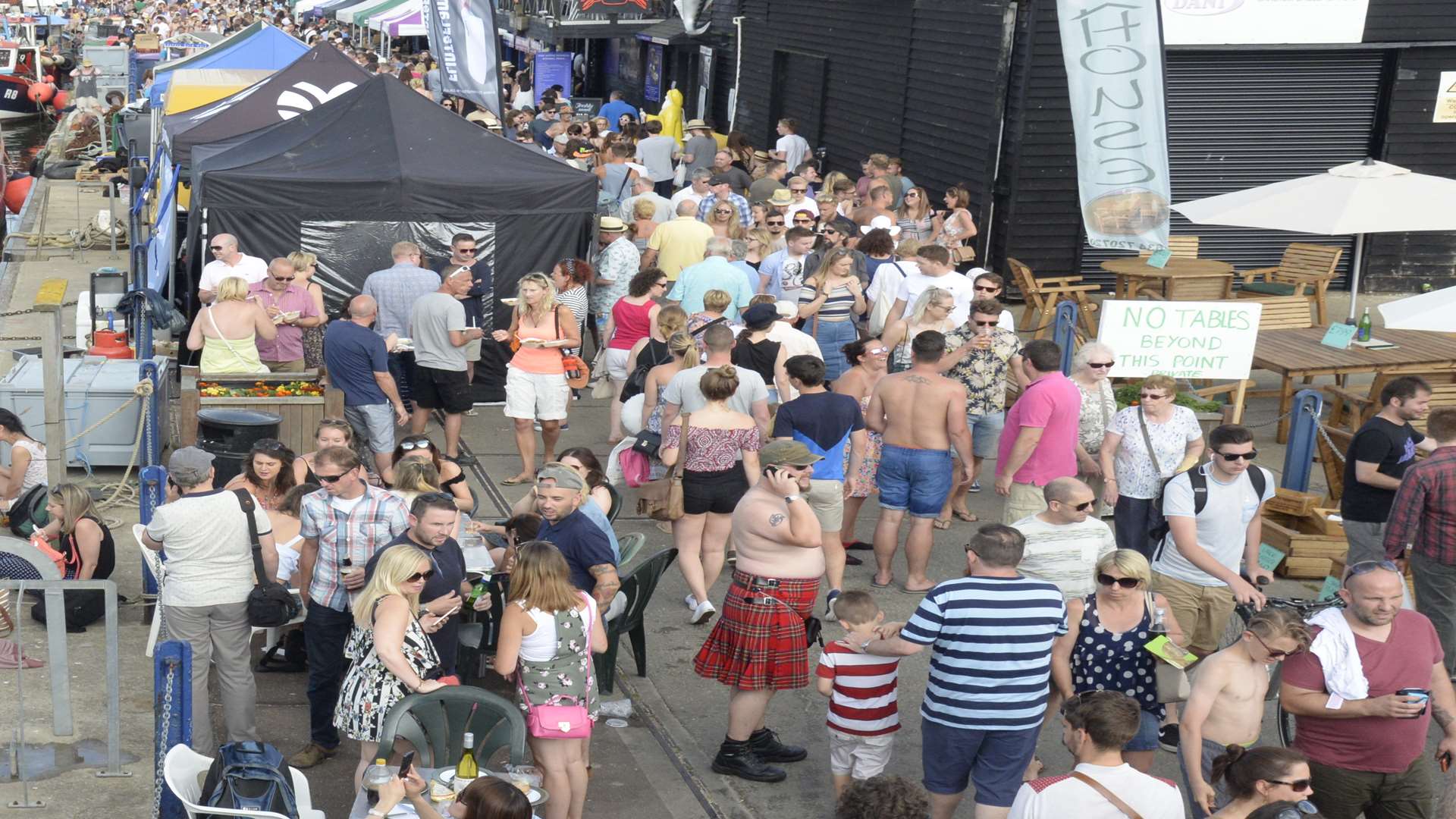 There were complaints last year's Whitstable Oyster Festival was too crowded