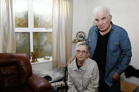 Barry and Sue Clark’s house was attacked by a 20-strong mob