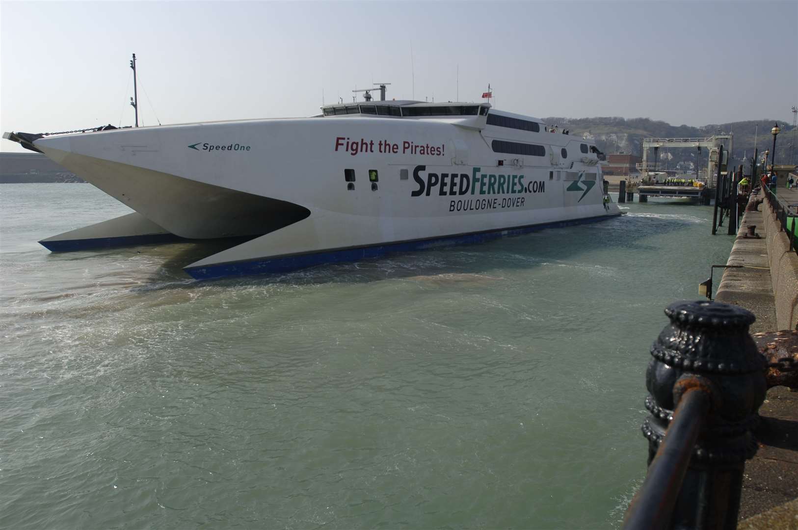 SpeedFerries operated a short-lived Dover to Boulogne service