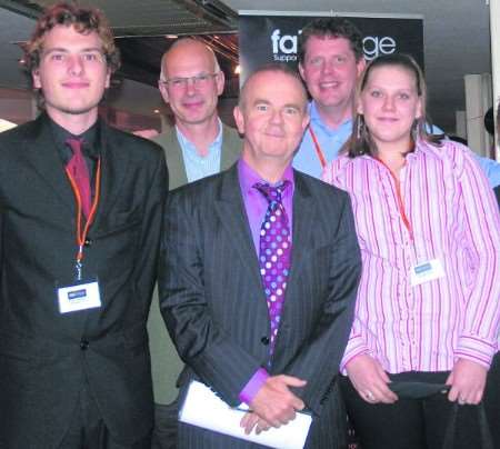 Ian Hislop meets young people involved with Fairbridge in Kent