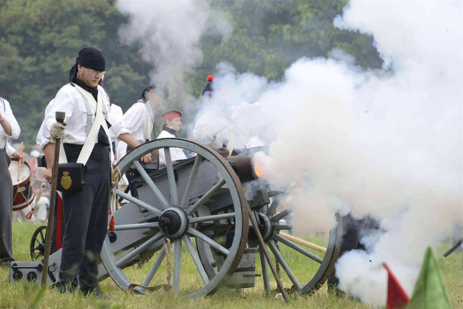 The Napoleonic Re Enactment will be explosive Picture: Paul Amos