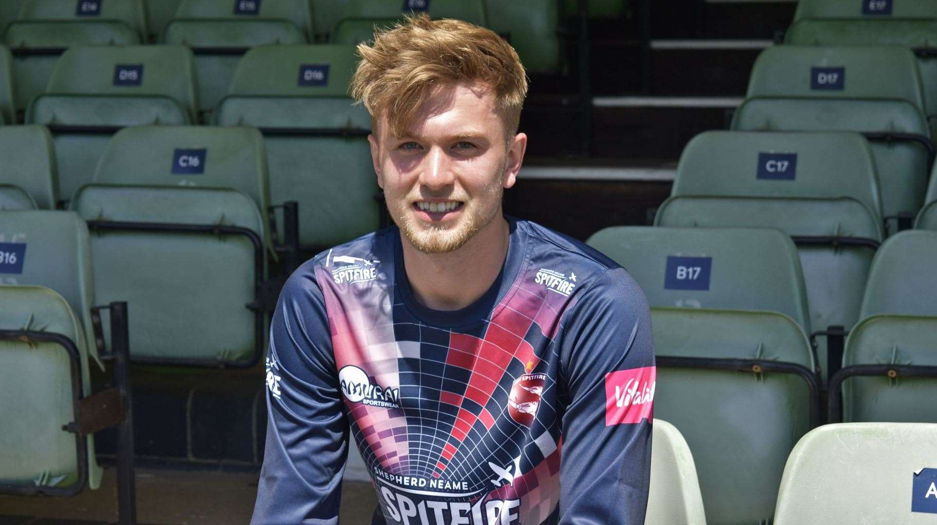 Spinner James Logan has joined Kent. Picture: Kent Cricket (48038229)